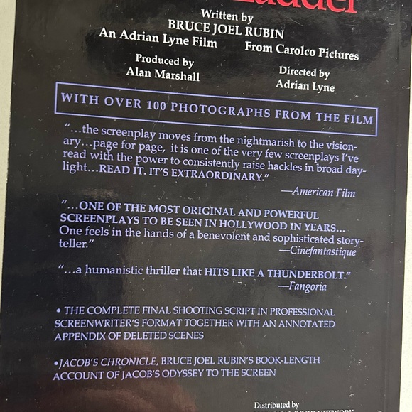 Jacob’s ladder 1990 movie screenplay by Bruce Rubin - Picture 2 of 2